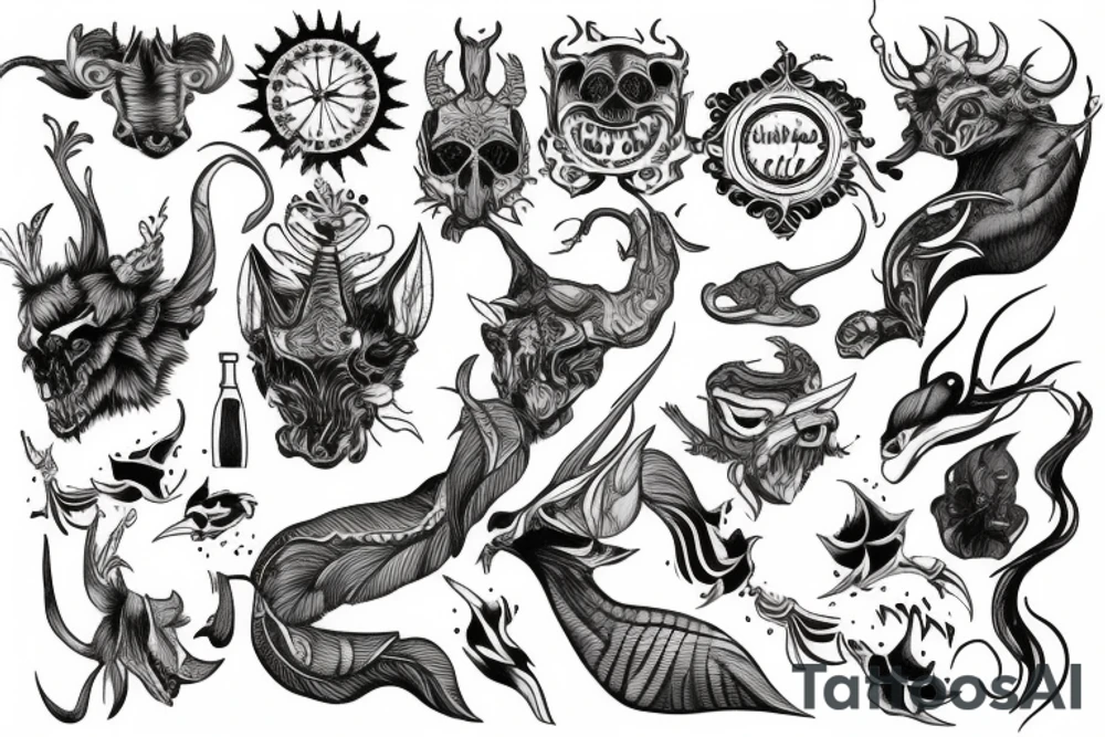 Khorn tattoo idea