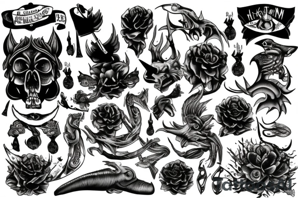Khorn tattoo idea