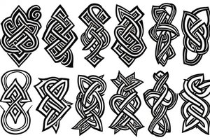 the trinity knot tattoo idea
