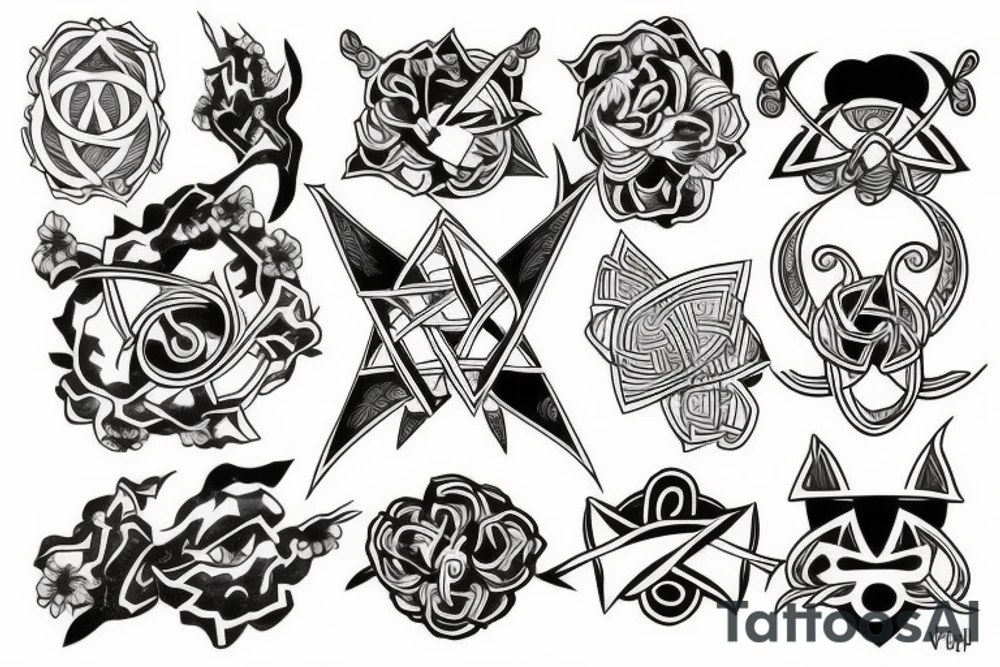 the trinity knot tattoo idea