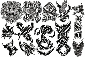 the trinity knot tattoo idea