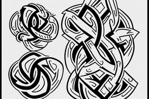 the trinity knot tattoo idea