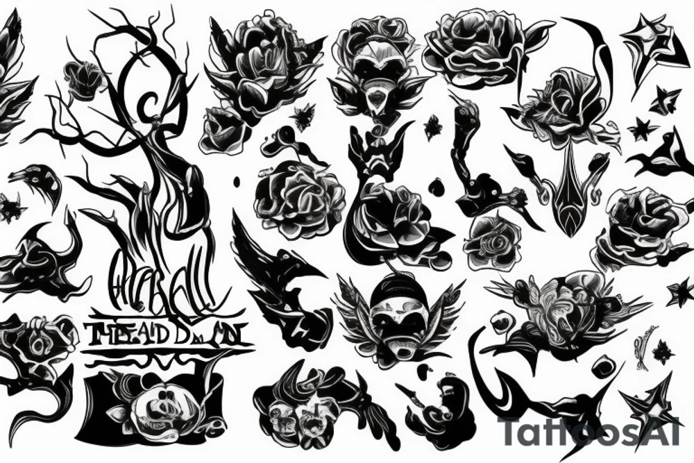Through Heaven Hell and Everything in Between tattoo idea Through Heaven Hell and Everything in Between tattoo idea