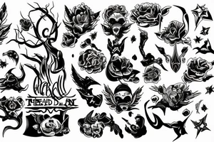 Through Heaven Hell and Everything in Between tattoo idea