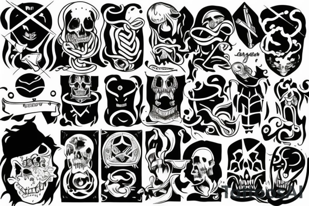 Through Heaven Hell and Everything in Between tattoo idea Through Heaven Hell and Everything in Between tattoo idea