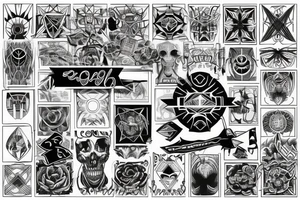 Through Heaven Hell and Everything in Between tattoo idea