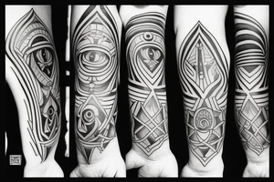 Through Heaven Hell and Everything in Between tattoo idea