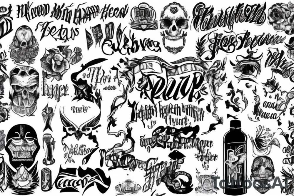 Through Heaven Hell and Everything in Between tattoo idea Through Heaven Hell and Everything in Between tattoo idea