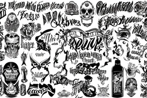 Through Heaven Hell and Everything in Between tattoo idea