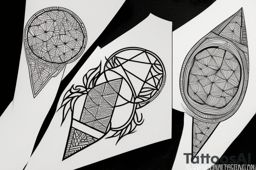 broken tattoo idea