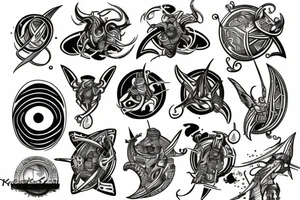 Viking interstellar tattoo idea