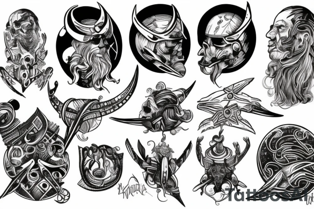 Viking interstellar tattoo idea