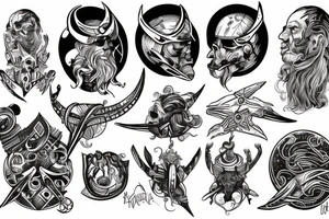 Viking interstellar tattoo idea
