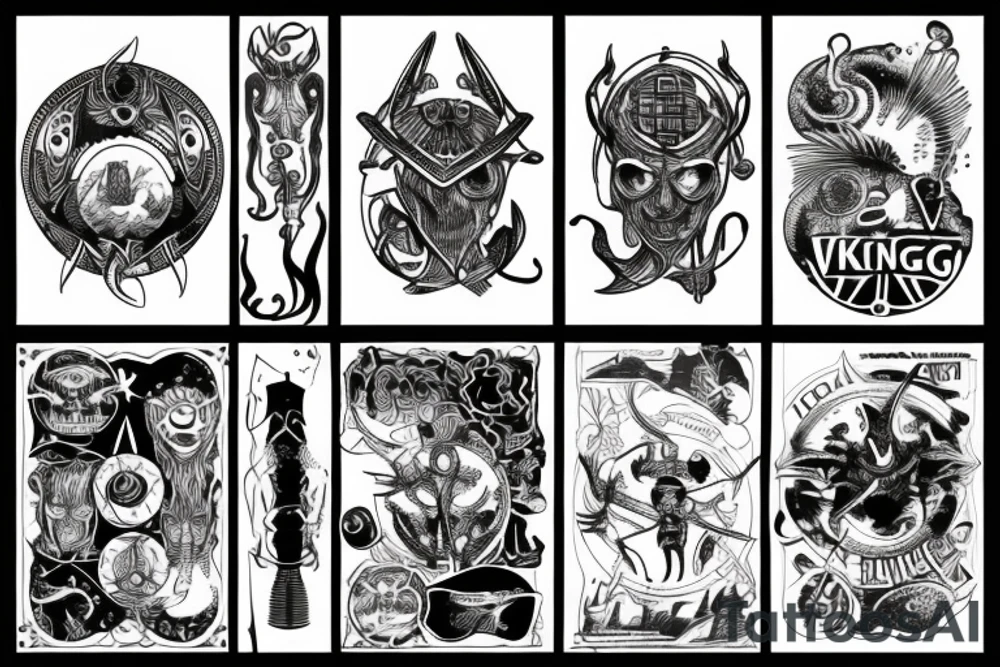Viking interstellar tattoo idea