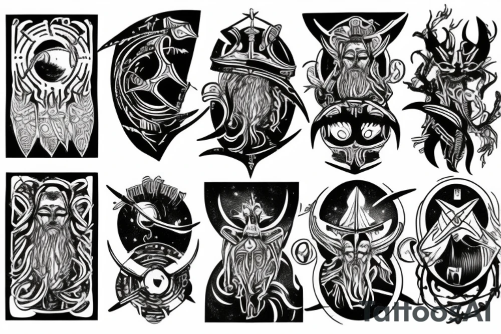 Viking interstellar tattoo idea
