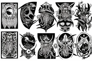 Viking interstellar tattoo idea