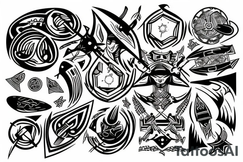 Viking interstellar tattoo idea