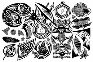 Viking interstellar tattoo idea