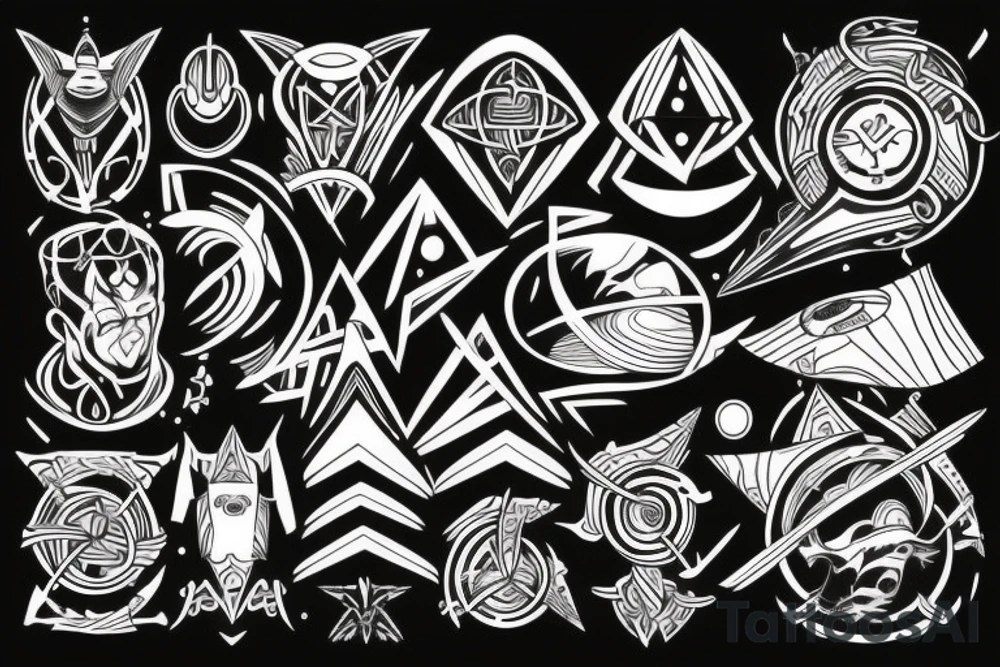 Viking interstellar tattoo idea