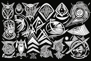 Viking interstellar tattoo idea