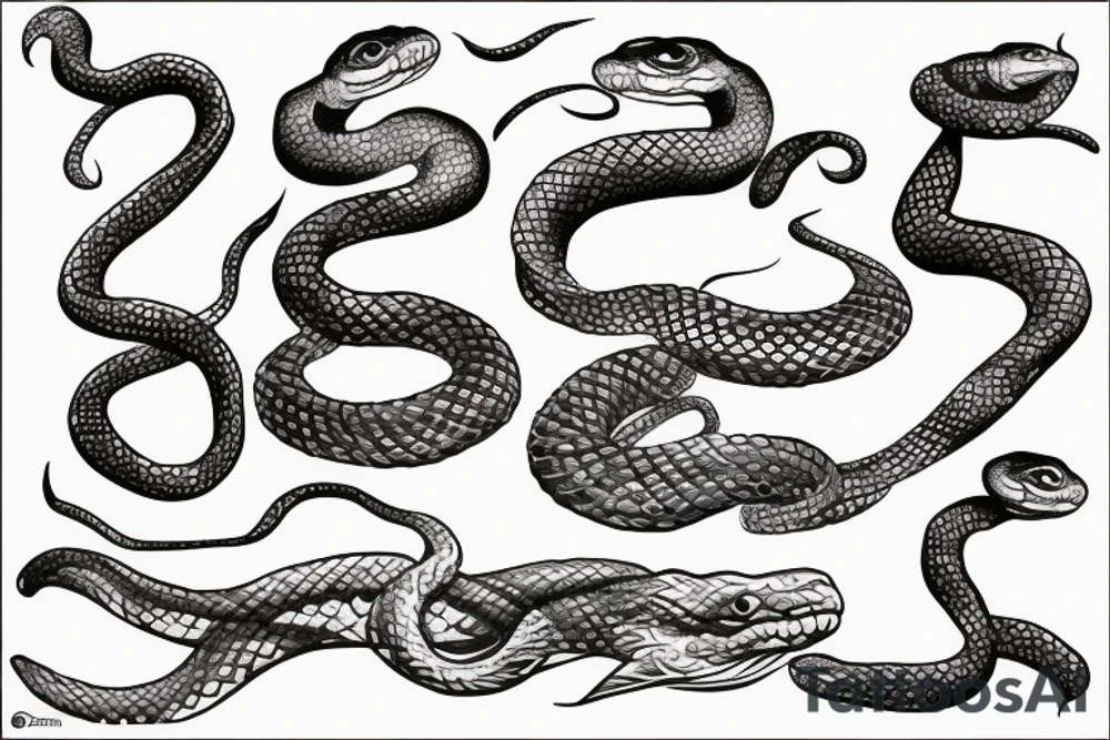 Snake tattoo idea