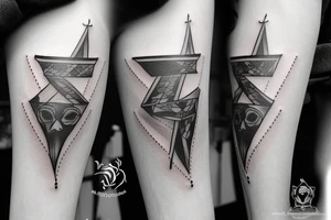 three swords tattoo idea