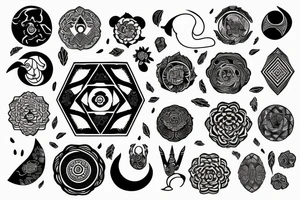 fox on Yin Yang tattoo idea