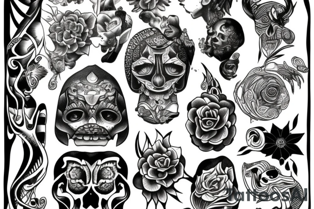 MOBINA AND REZA tattoo idea