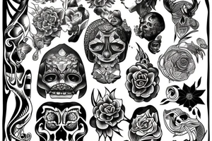 MOBINA AND REZA tattoo idea