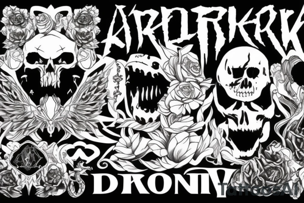 Darkest still tattoo idea