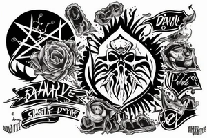 Darkest still tattoo idea