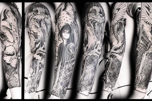 sasuke kirin tattoo idea