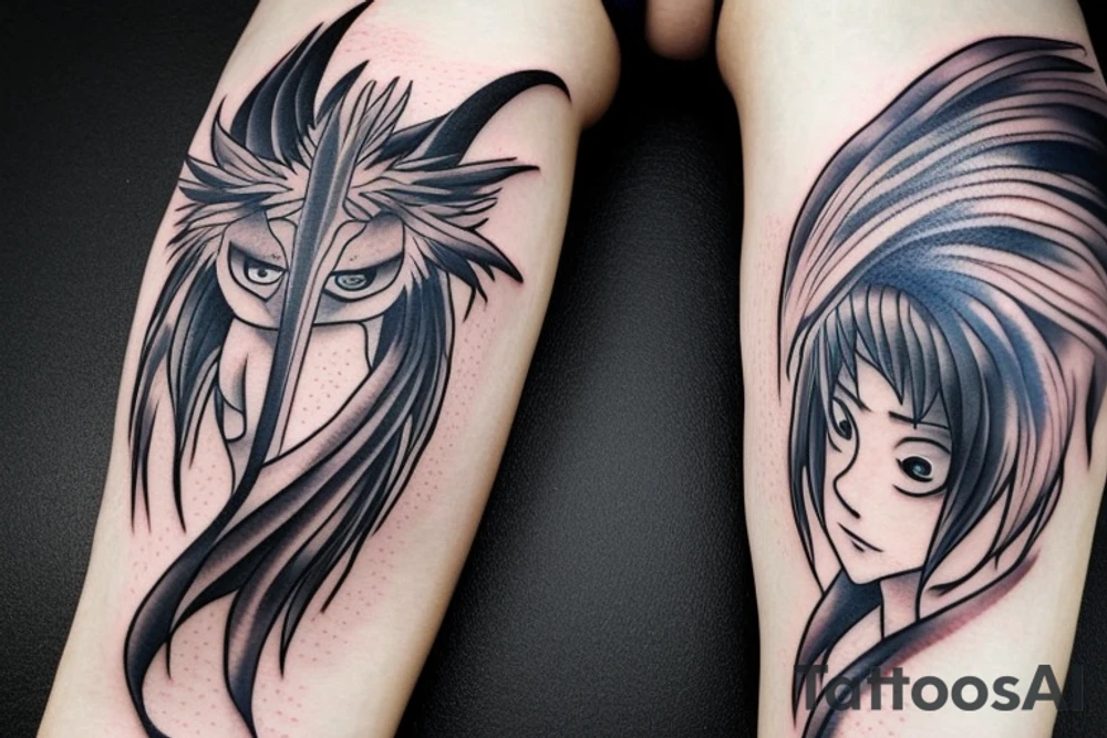 sasuke kirin tattoo idea