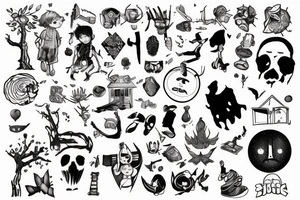 A boy who felt alone is his childhood tattoo idea