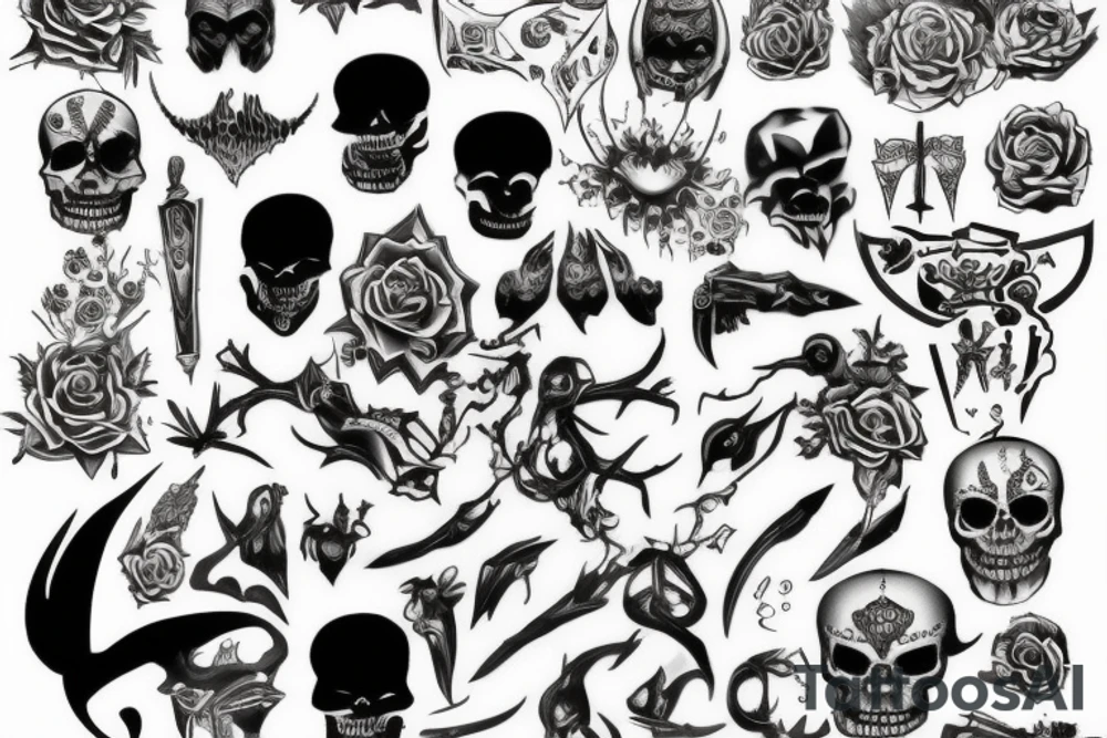 Darkness tattoo idea