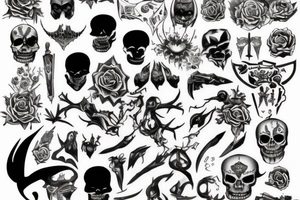 Darkness tattoo idea