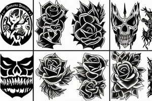 Darkness tattoo idea