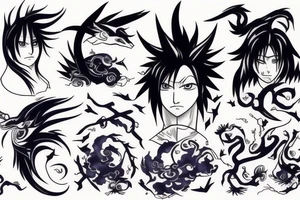 sasuke kirin tattoo idea