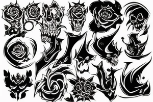 Darkness tattoo idea