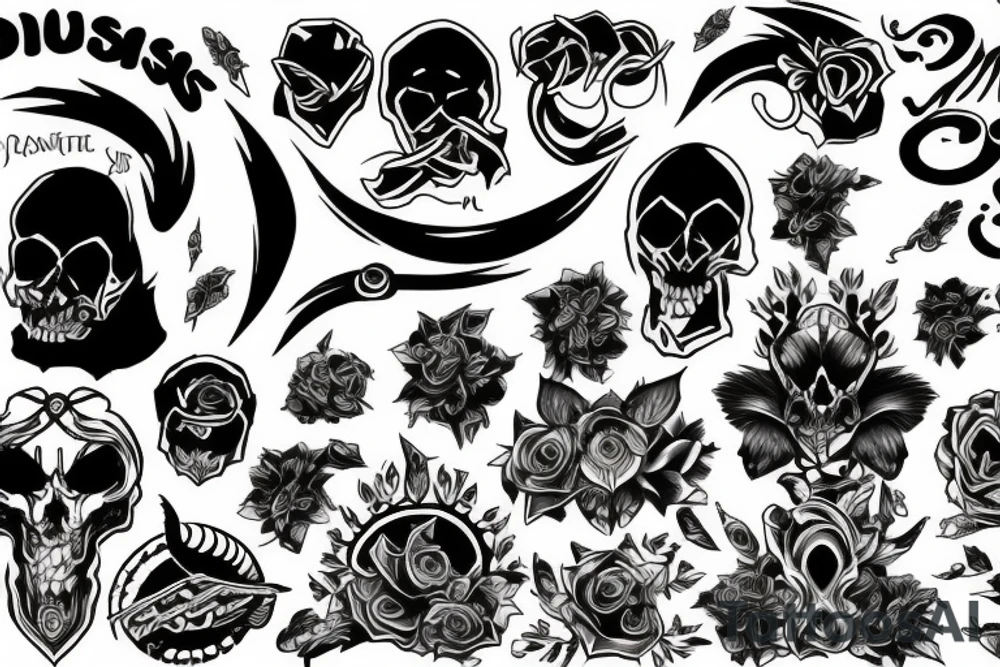 Darkness tattoo idea