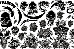Darkness tattoo idea