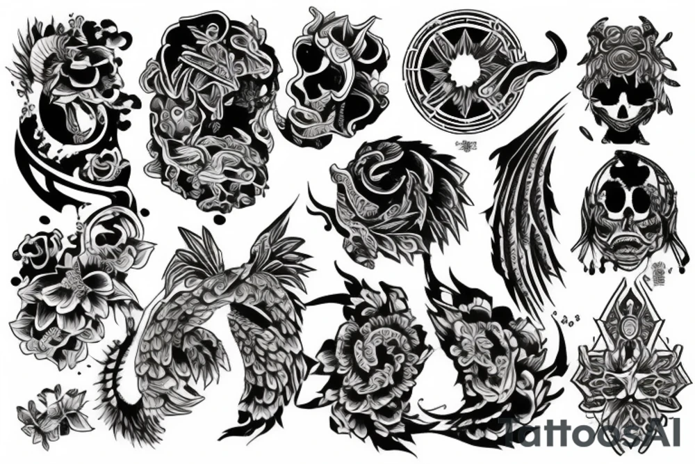 esoteric tattoo tattoo idea