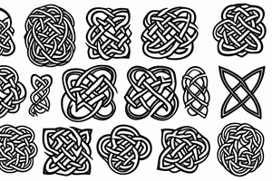 Celtic knot fish tattoo idea