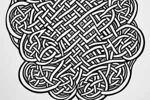 Celtic knot fish tattoo idea