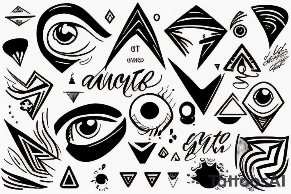 Small tatto with a meaning behind it tattoo idea