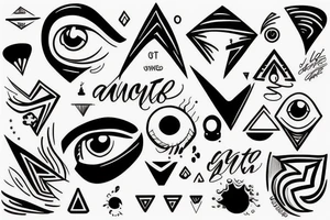Small tatto with a meaning behind it tattoo idea