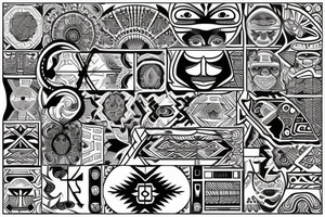 trival, celta, espalda tattoo idea