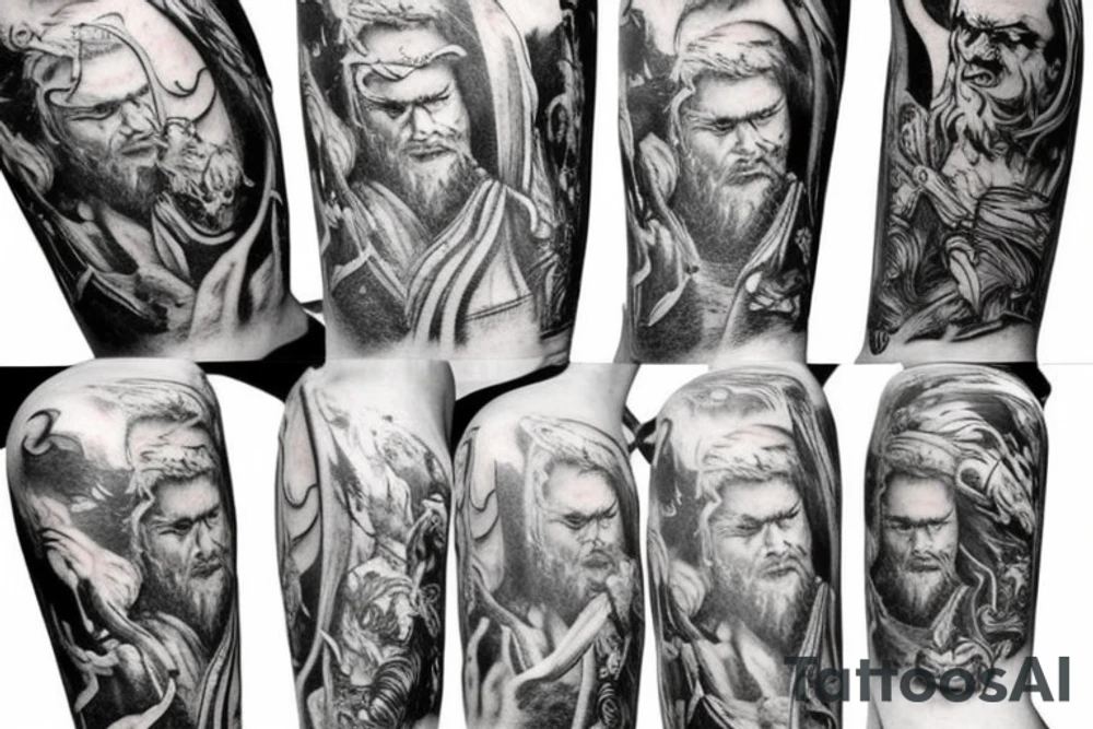 god thor tattoo idea