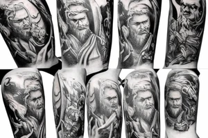 god thor tattoo idea