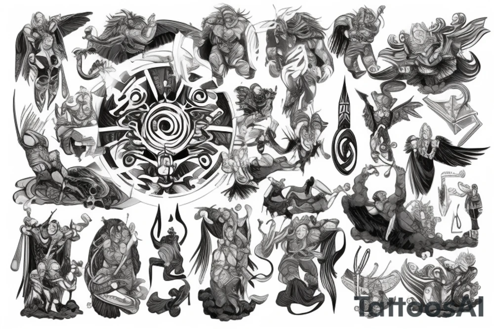 god thor tattoo idea